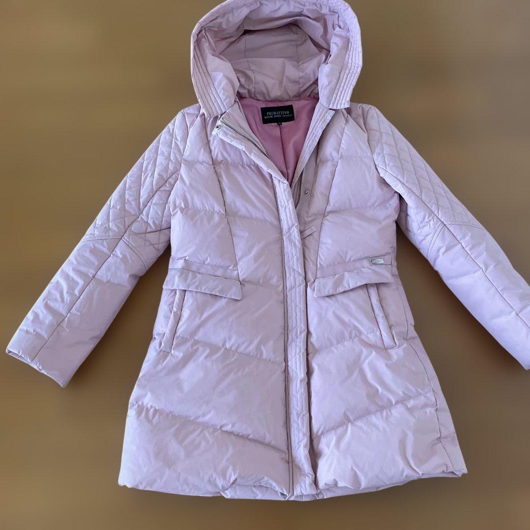 HANAE MORI ハナエモリ 春色ダウンコート - メルカリ