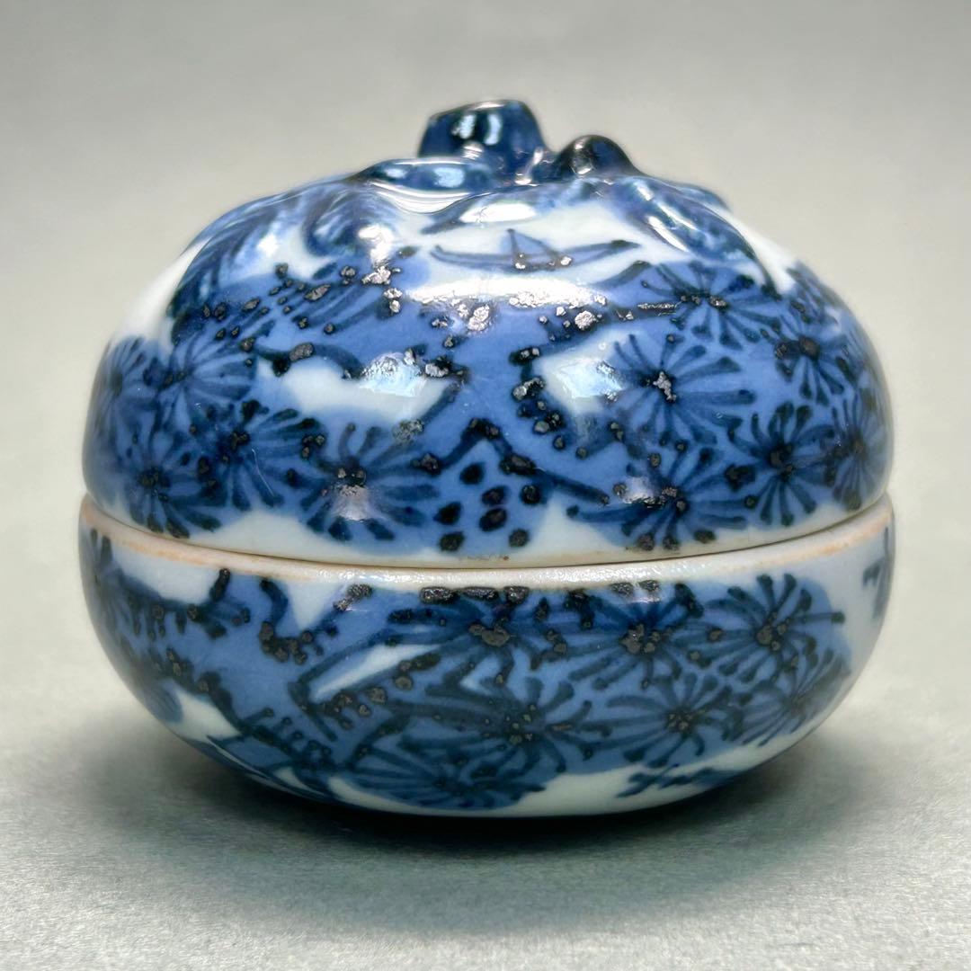 香合 4個セット 『押小路 青磁 呉須 祥瑞 交趾』 茶道具 茶道 共箱