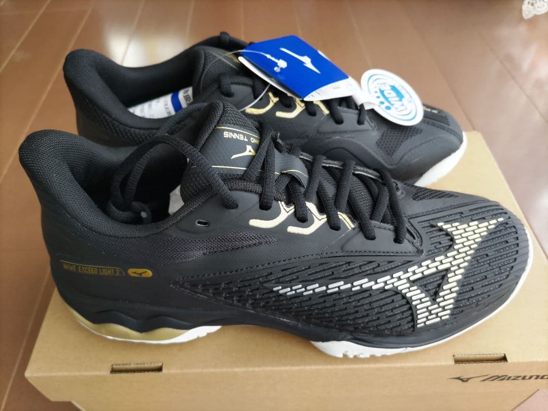 ミズノ テニスシューズ ウエーブエクシードライト2 WIDE 26.0cm