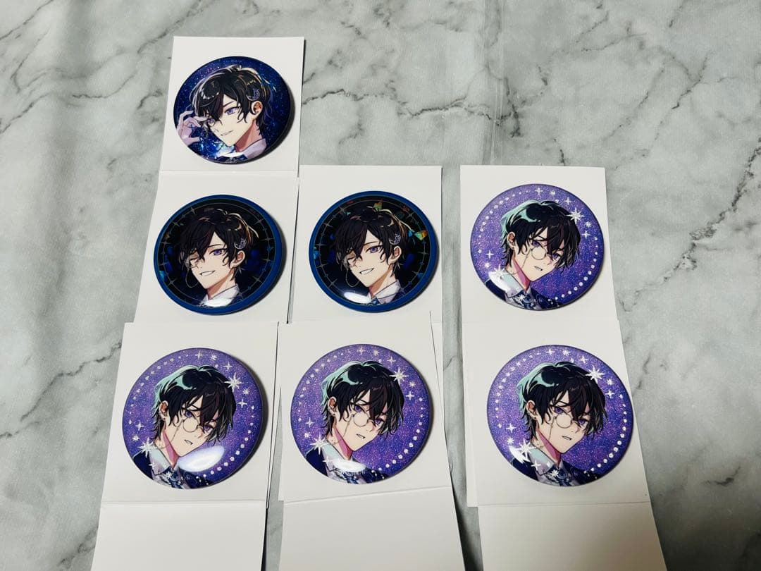 にじさんじ IMPACT キラキラ缶バッジ 月組 - メルカリ