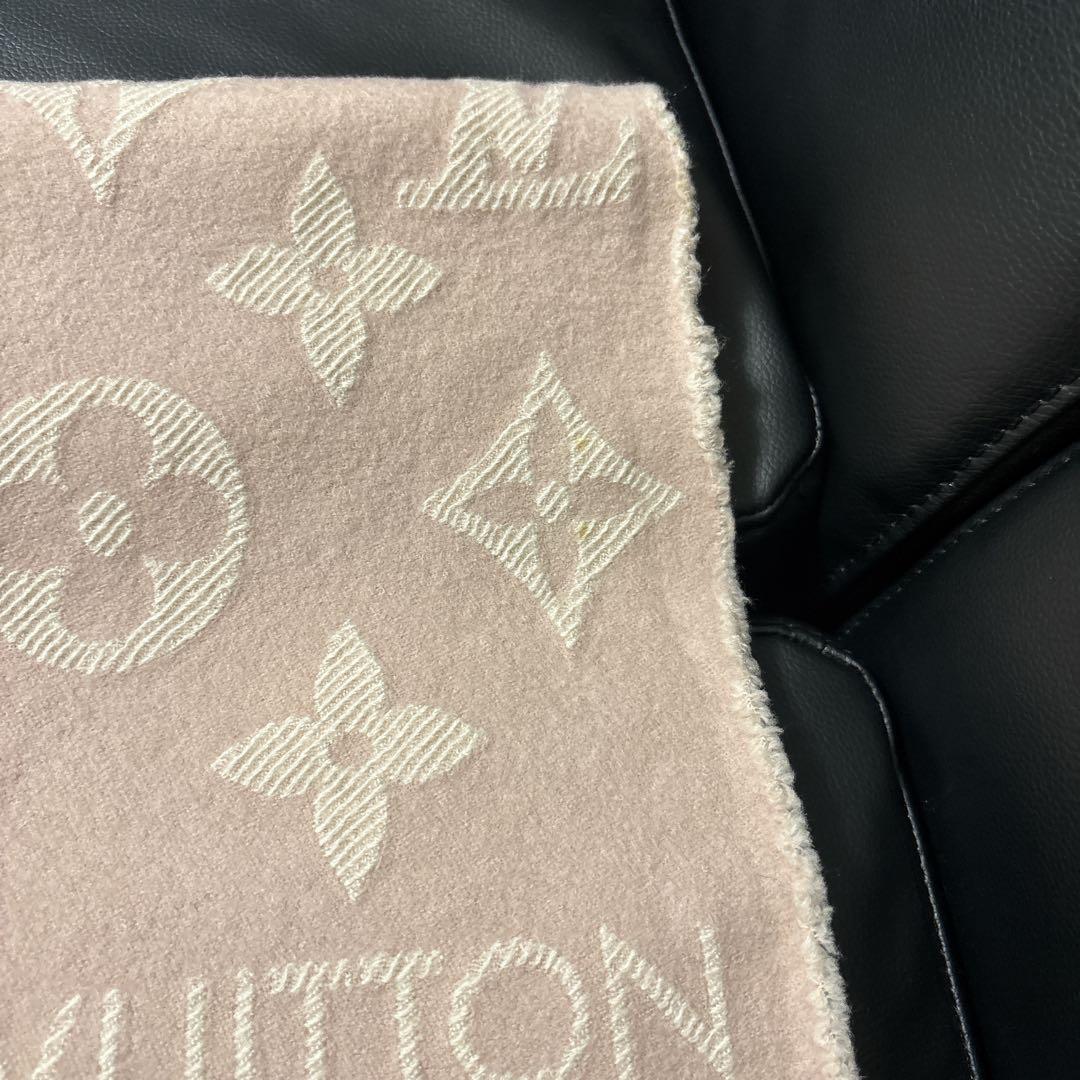 LOUIS VUITTON エシャルプ LV エセンシャル マフラー ピンク