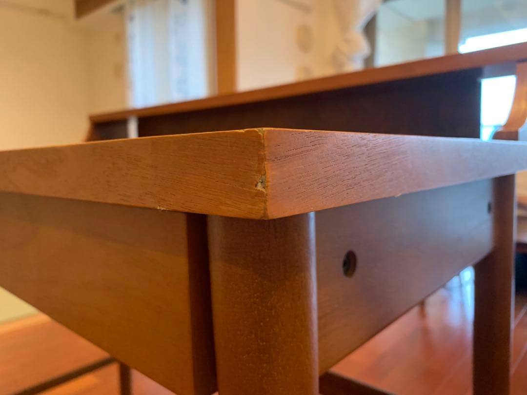 Zaka さま専用 北欧 ミッドセンチュリー ウォールナット突板 仕事机 デスク