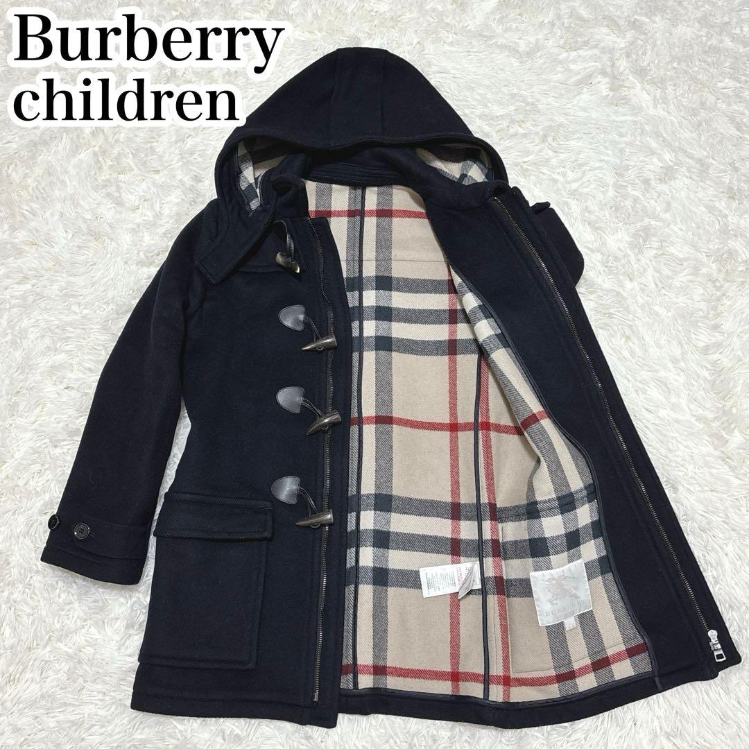 近年タグ☆ ウールダッフルコート　ネイビー　2way　14Y-164 カラウティア callautia callautia オーバーダッフルコート （ネイビー