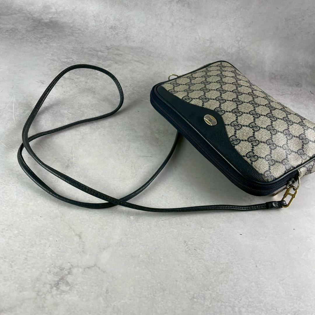 美品】GUCCI グッチ ショルダーバッグ GGスプリーム レザー PVC - メルカリ