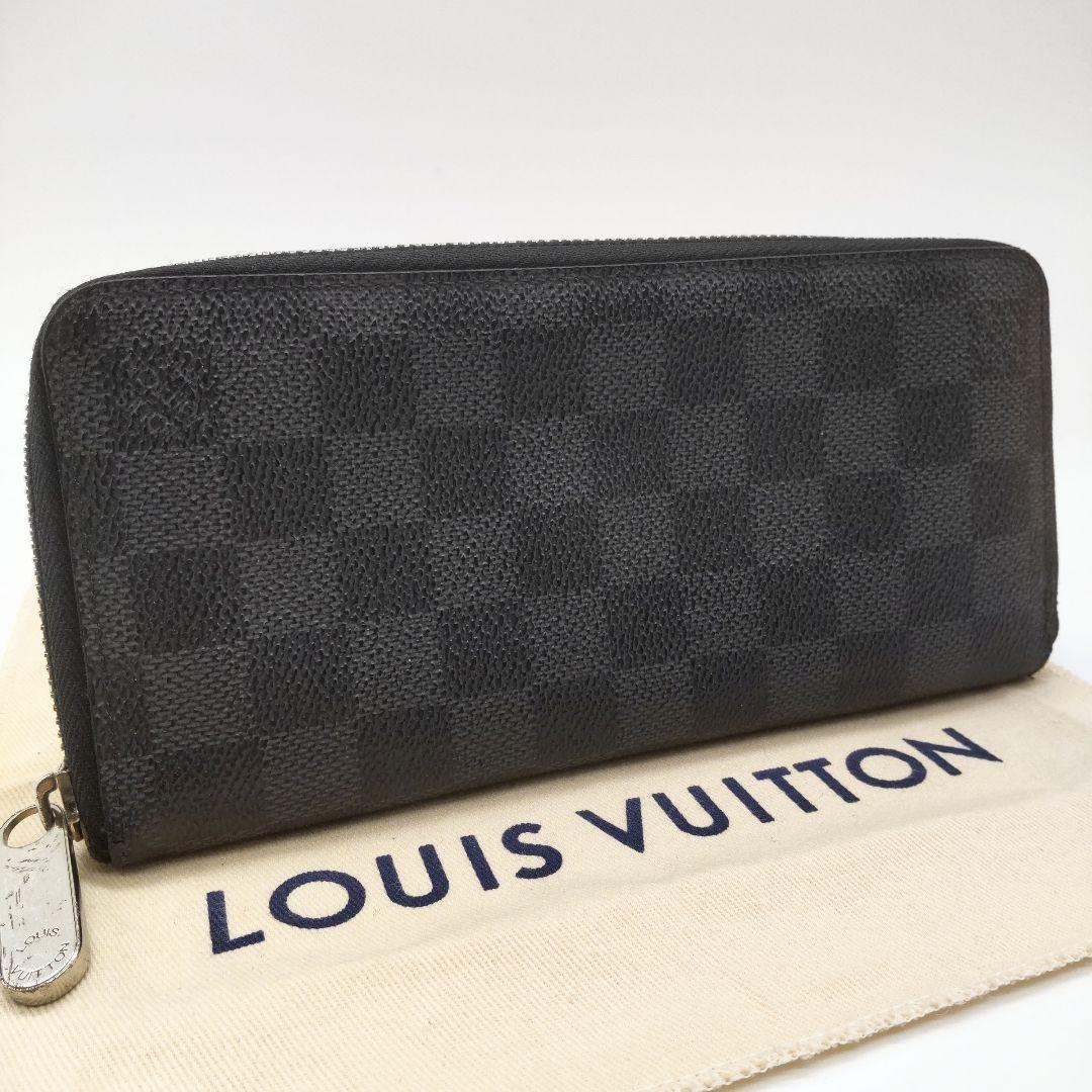 ルイヴィトン ダミエ グラフィット ジッピーウォレット ヴェルティカル