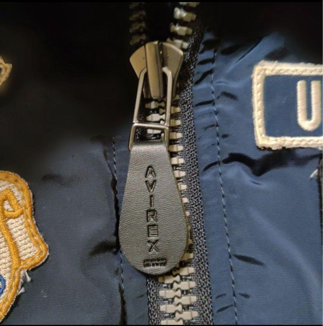 希少 美品】AVIREX USAF 70周年記念 MA-1 ネイビー S - メルカリ