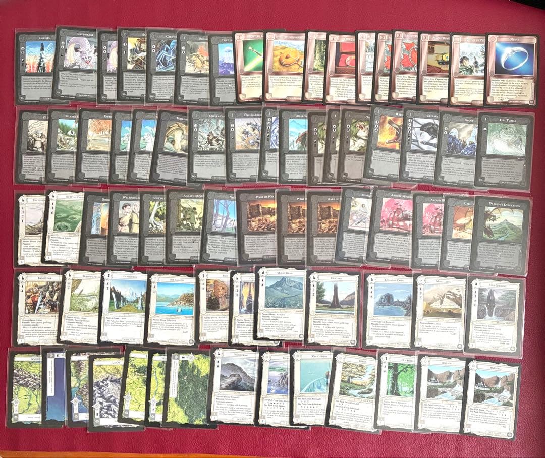 ミドルアース カード ザ・ウィザード 限定版 ccg 指輪物語 まとめ売り