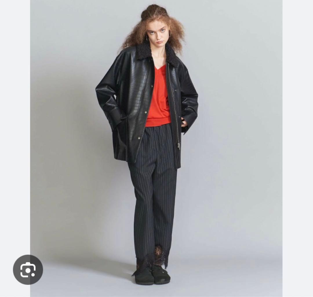 新品 BEAUTY&YOUTH クロコレザーライク ジャケット 2WAY M - メルカリ