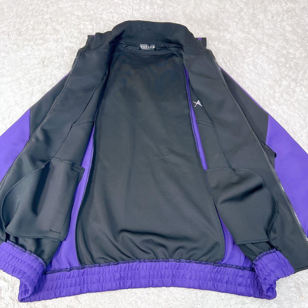 美品✨レフレム BIG切り替えセーラーカラージャージ パープル - メルカリ