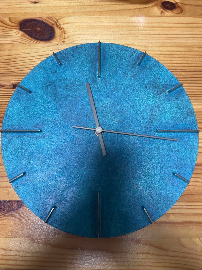 レムノス Lemnos Quaint クエィント 掛け時計 レムノス / Lemnos クエィント / Quaint 斑紋純銀色 壁掛け時計 安積伸