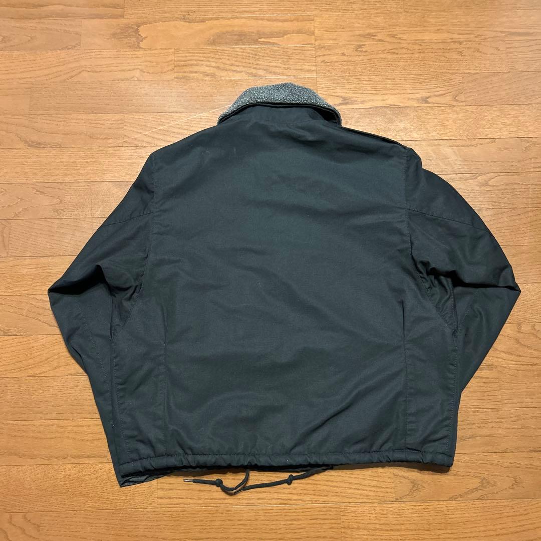 専用‼️FRED PERRY フリースボア ブラック ジャケット M デッキ - メルカリ