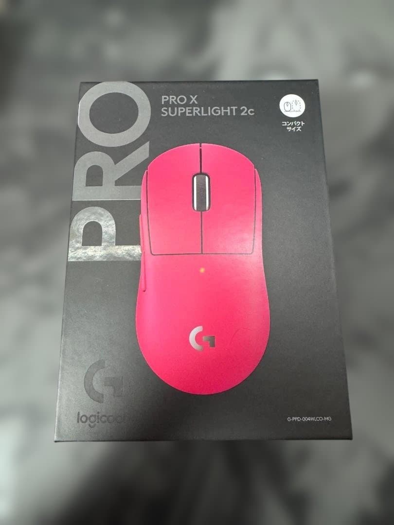 美品】Logicool G PRO X SUPERLIGHT2c マゼンタ - メルカリ