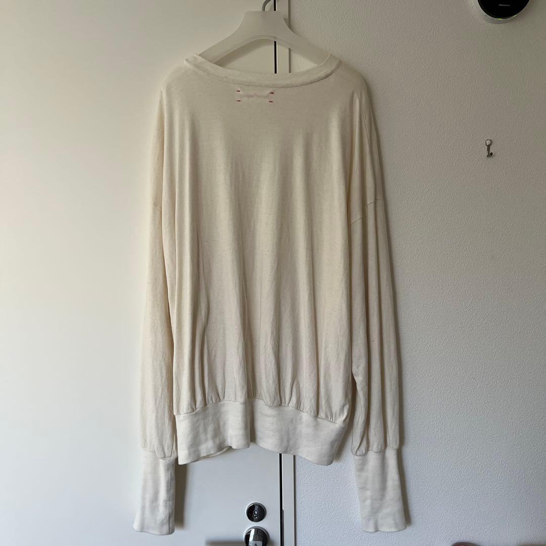 トップス barbell object / bo top (loose) -ECRU