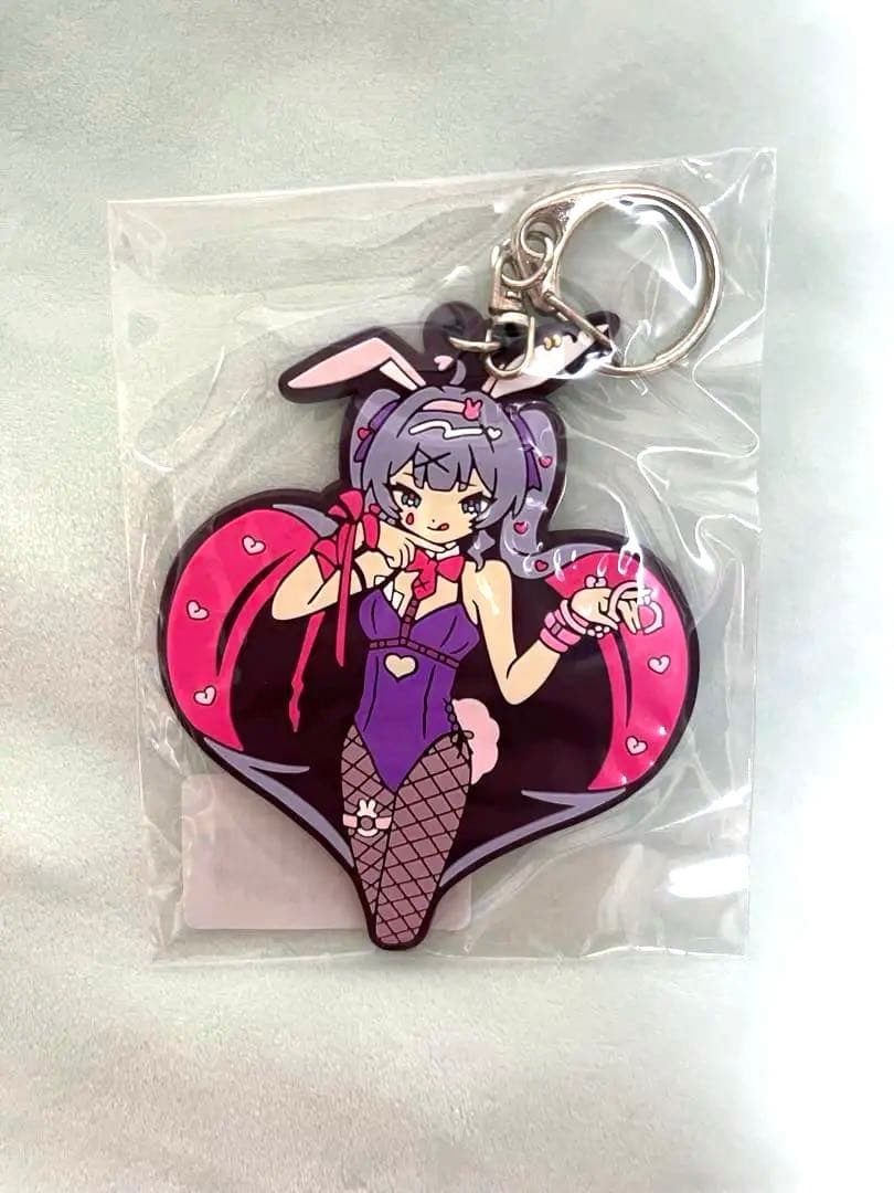 DECO*27 初音ミク ラバーキーホルダー ラビットホール ラバー