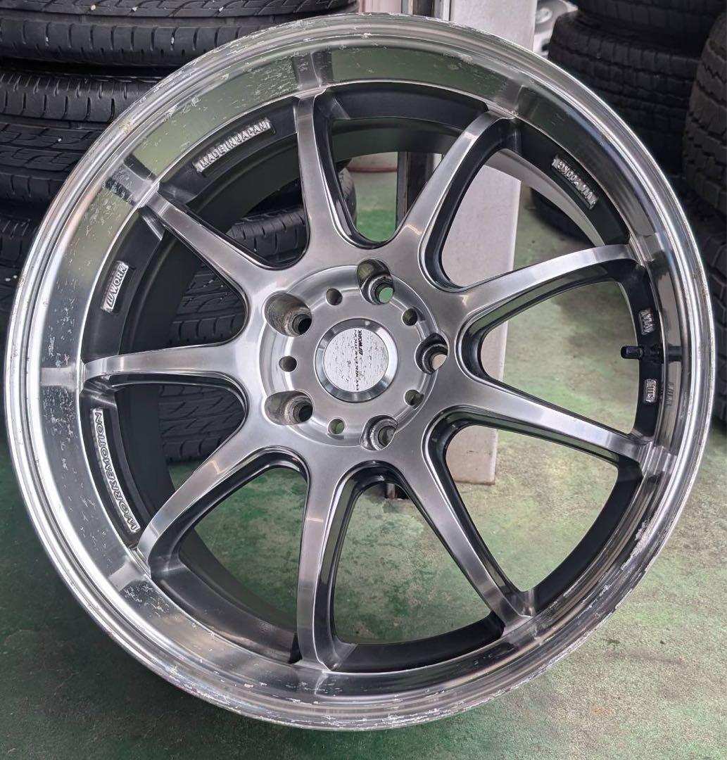 ワークエモーション D9R 19×8.5J+45 PCD120-5H 4本セット