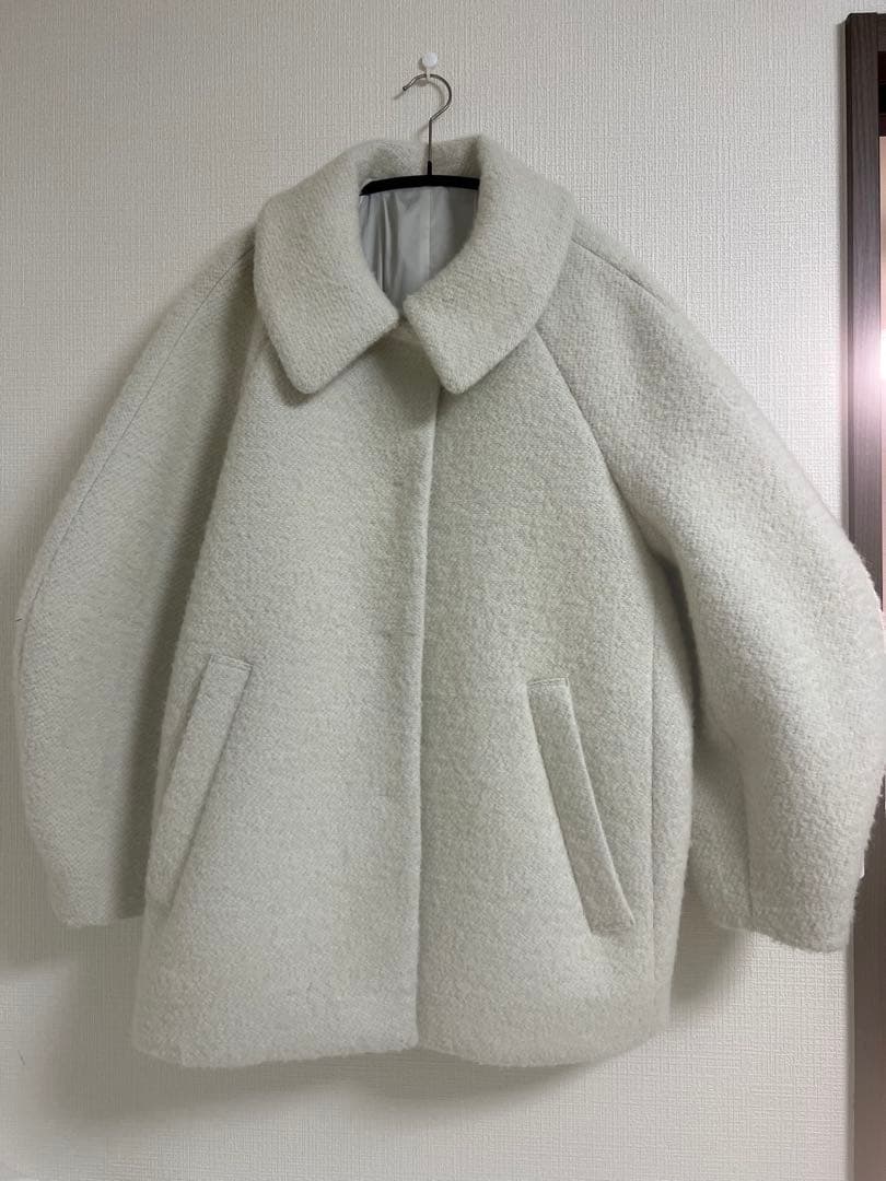 Newans プードルコクーンコート 笹川友里さんコラボ ハッシュ