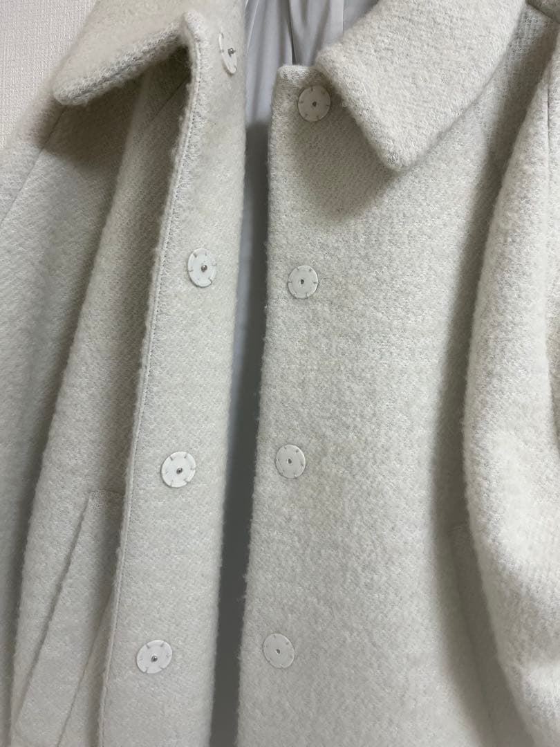 Newans プードルコクーンコート 笹川友里さんコラボ ハッシュ