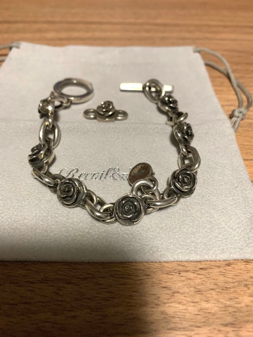 \"Recoil\"&co. ROSE BRACELET silver925 美品