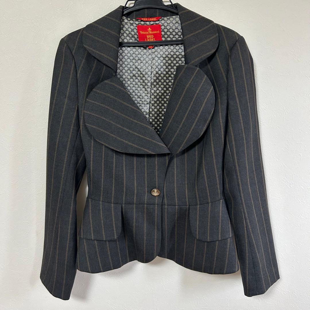 ヴィヴィアンウエストウッド ラブジャケット ストライプ サイズ40