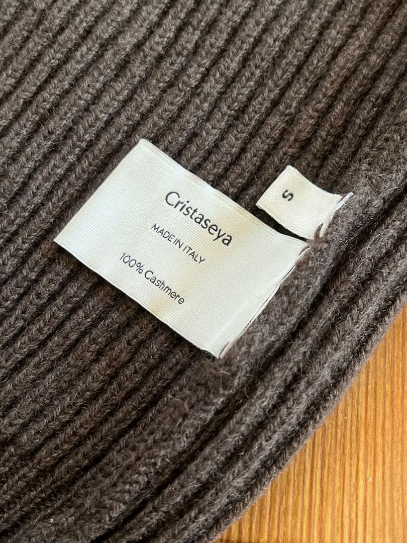cristaseya カシミヤ100% ニット 短丈ゆったり - メルカリ