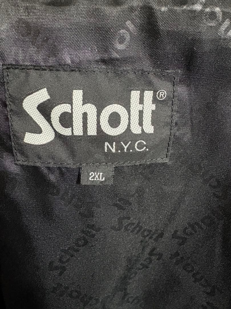 SCHOTT ショット WOOL WORK JACKET 2XL古着 - メルカリ