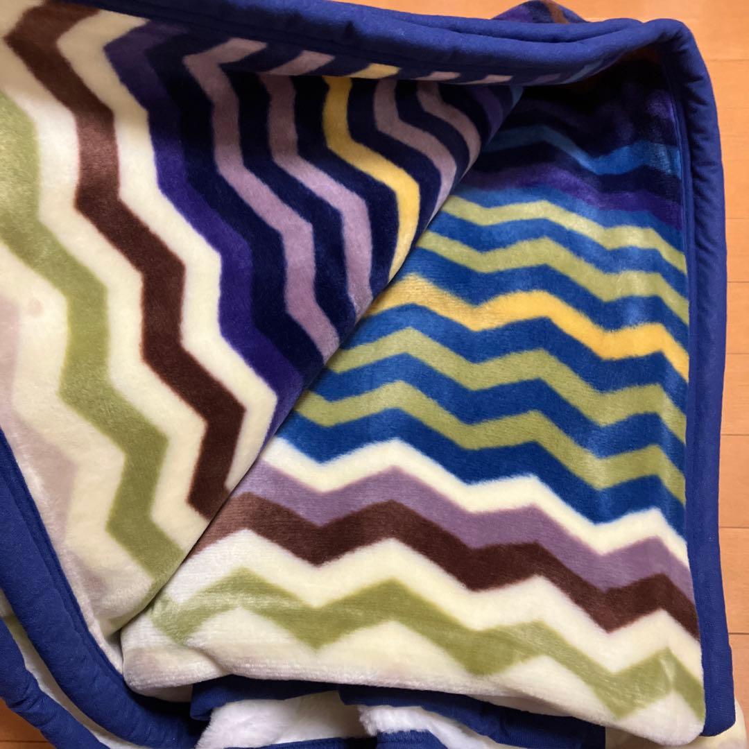 ミッソーニ アクリル毛布 シングル - メルカリ