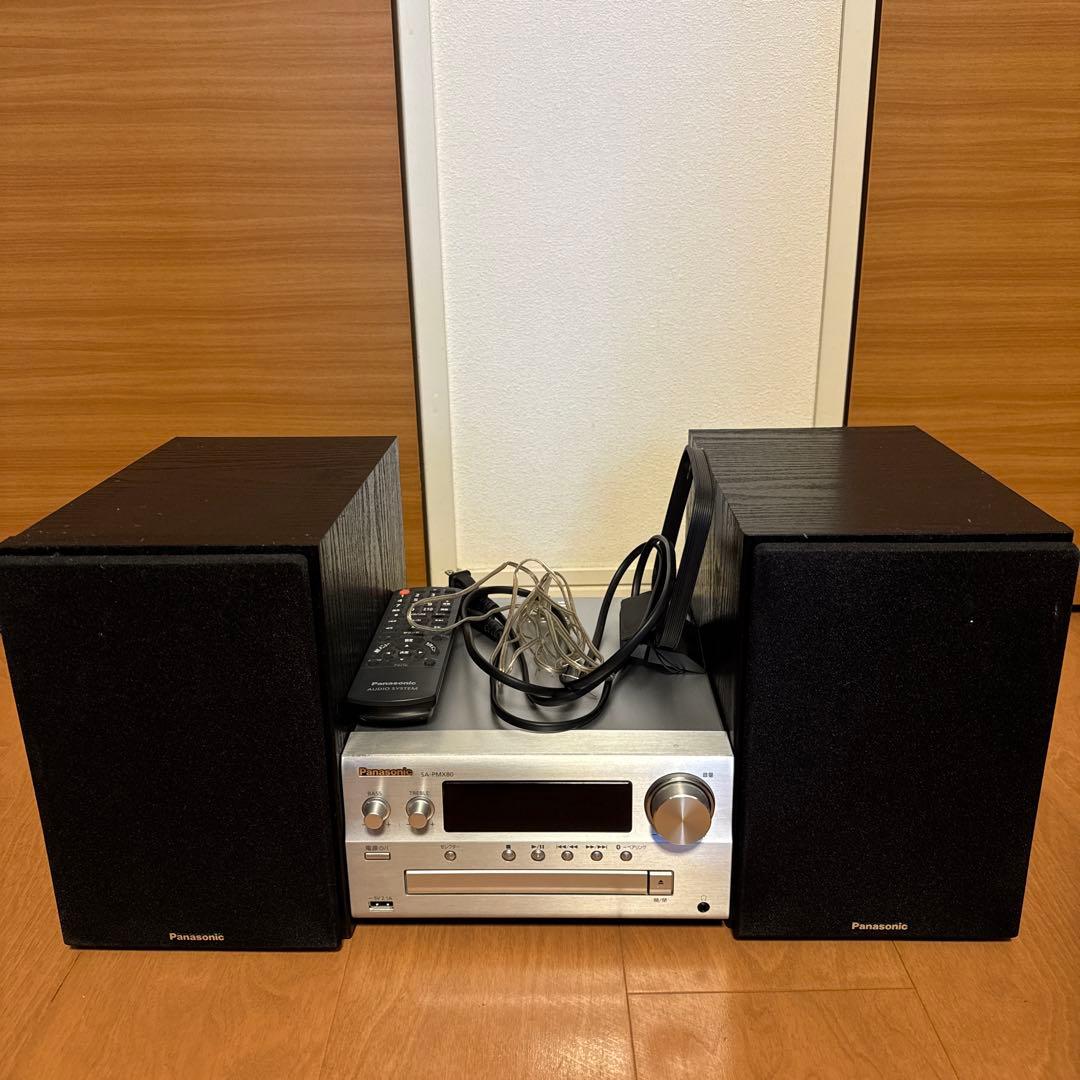 Panasonic SC-PMX80ミニコンポ - メルカリ