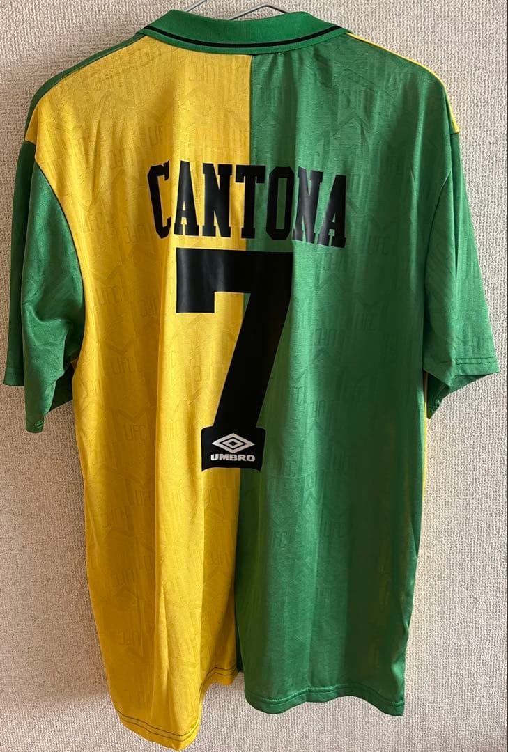 【即日発送/極希少/極美品/2XL】92マンチェスターU　 復刻3rd ユニ