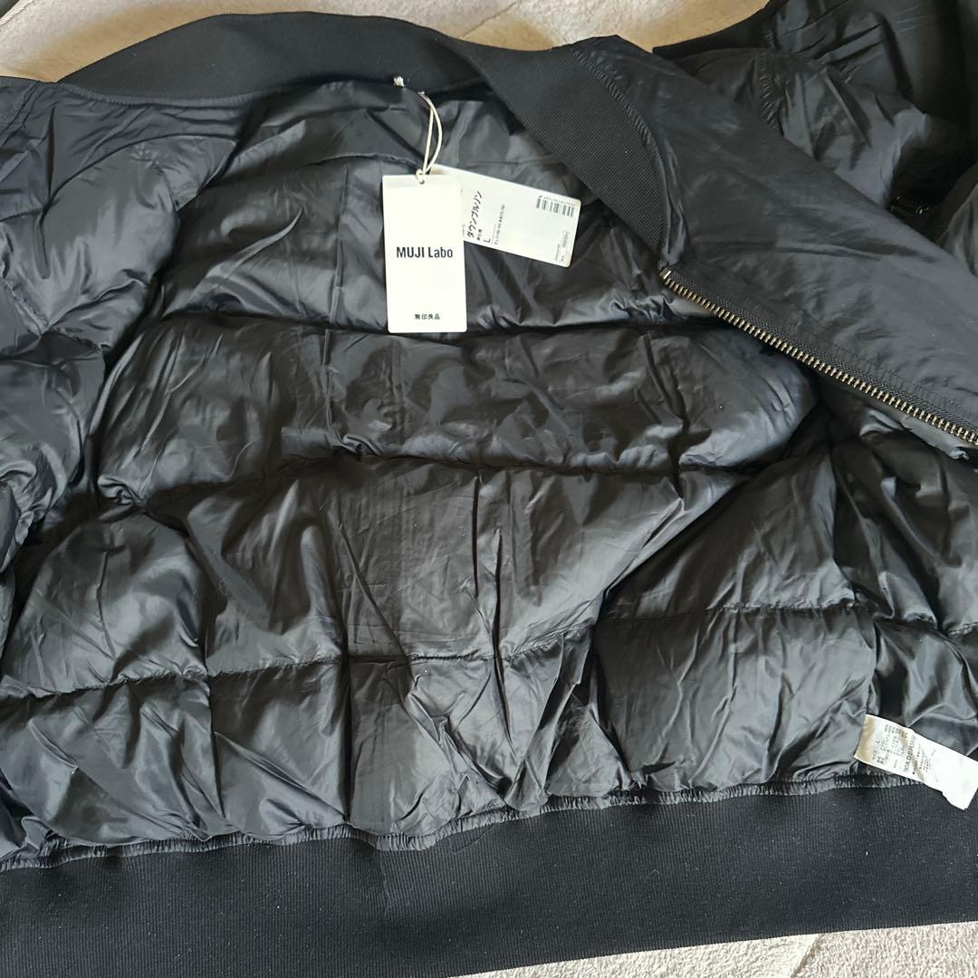 MUJI Labo 紳士 MA－1ダウンブルゾン L - メルカリ
