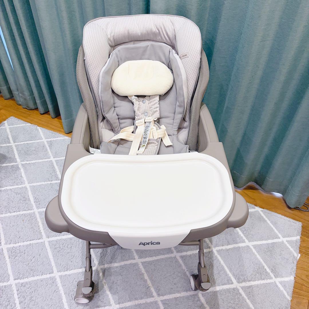 アップリカ Aprica ユラリズム オート AC ペールグレー 電動 - メルカリ