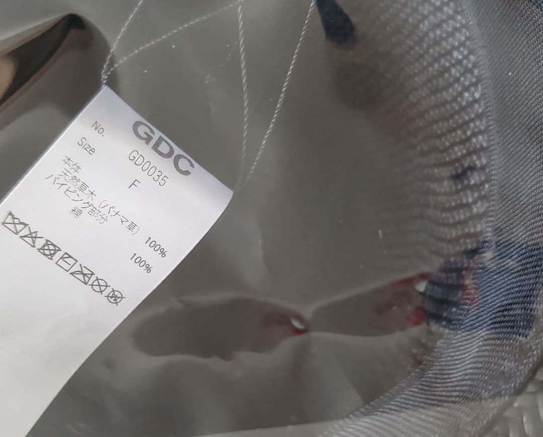 2025最新作☆GDC×CA4LA☆限定パナマハット 亀梨和也さん着用モデル