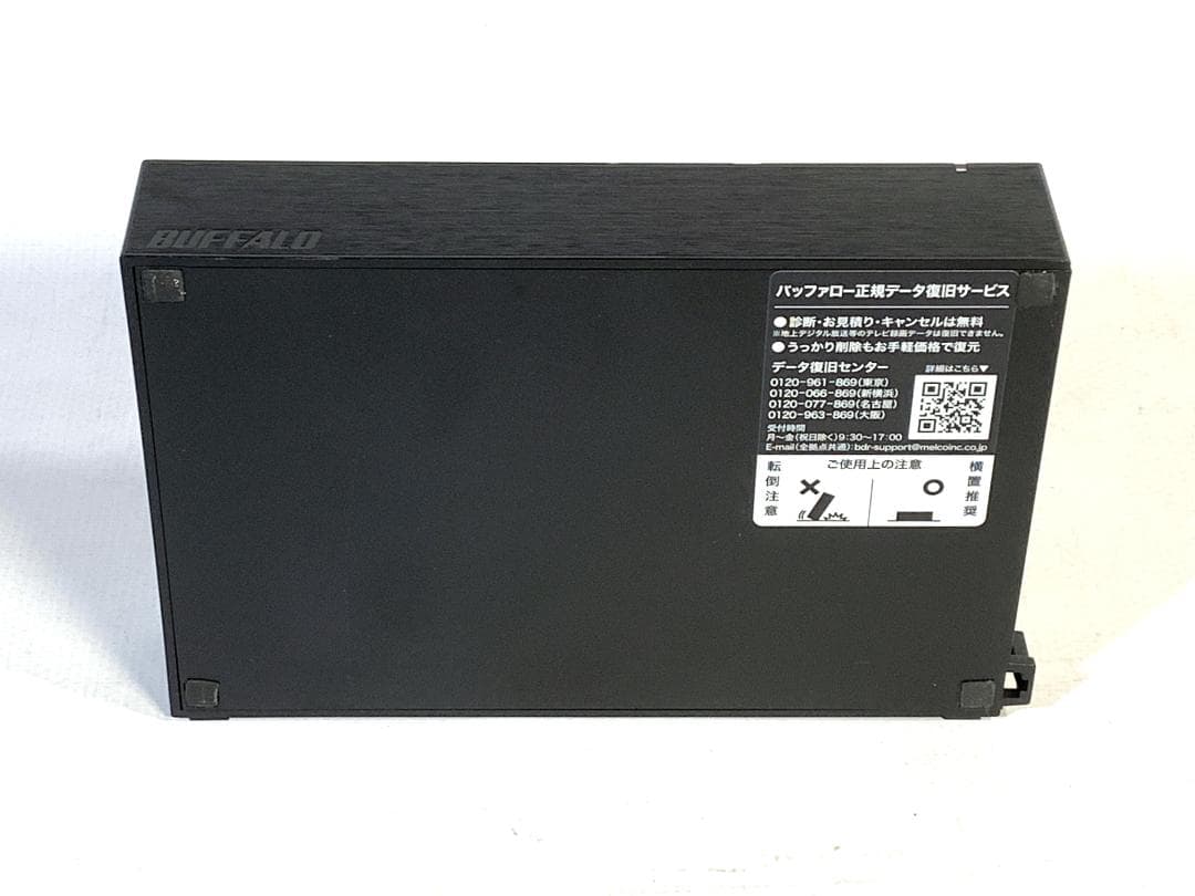 BUFFALO 4.0TB USB3.2 外付けHDD HD-LE4U3 良品