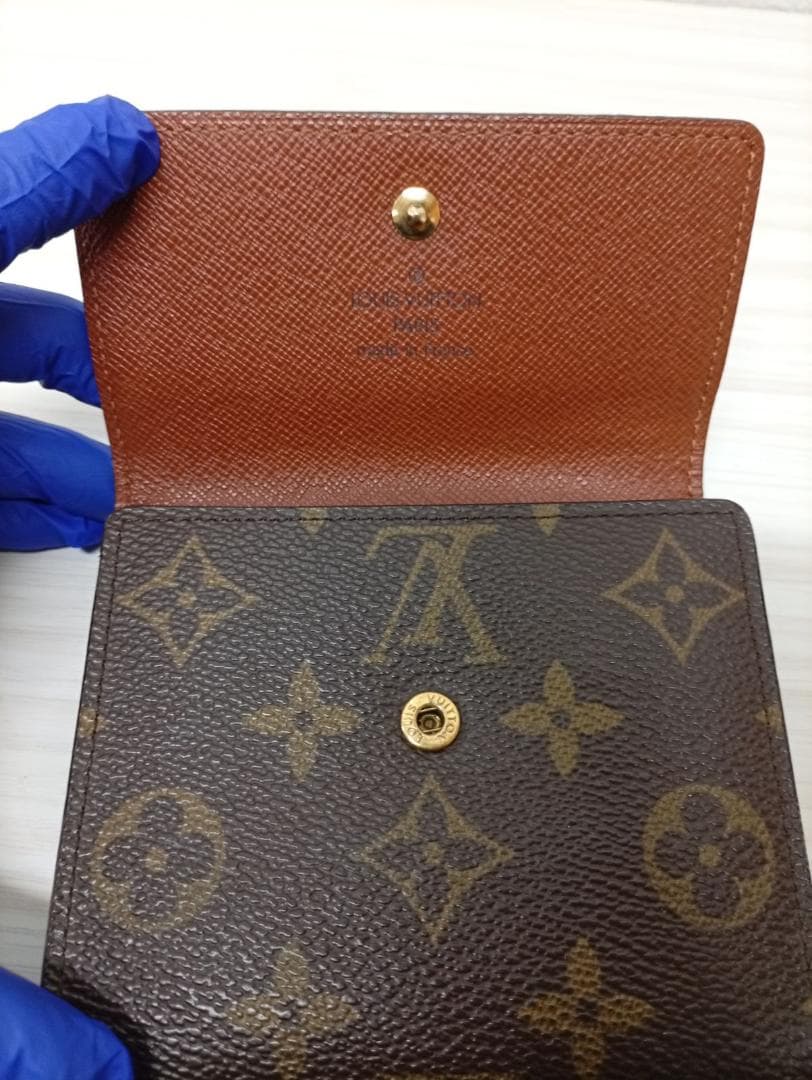 L0105-17 Louis Vuitton モノグラム 三つ折り財布