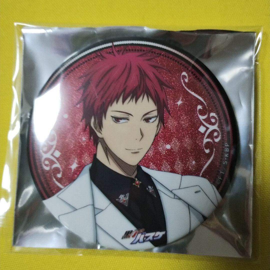 黒子のバスケ 赤司征十郎 缶バッジ ＆コースター 白スーツver. GIGO