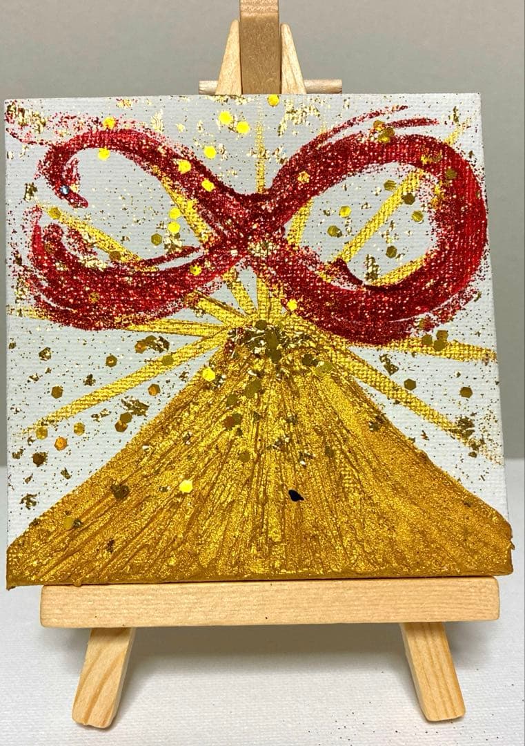 開運絵画 龍神様 黒龍 花の舞 厄除け 商売繁盛 金運 安産 金箔 赤龍 金