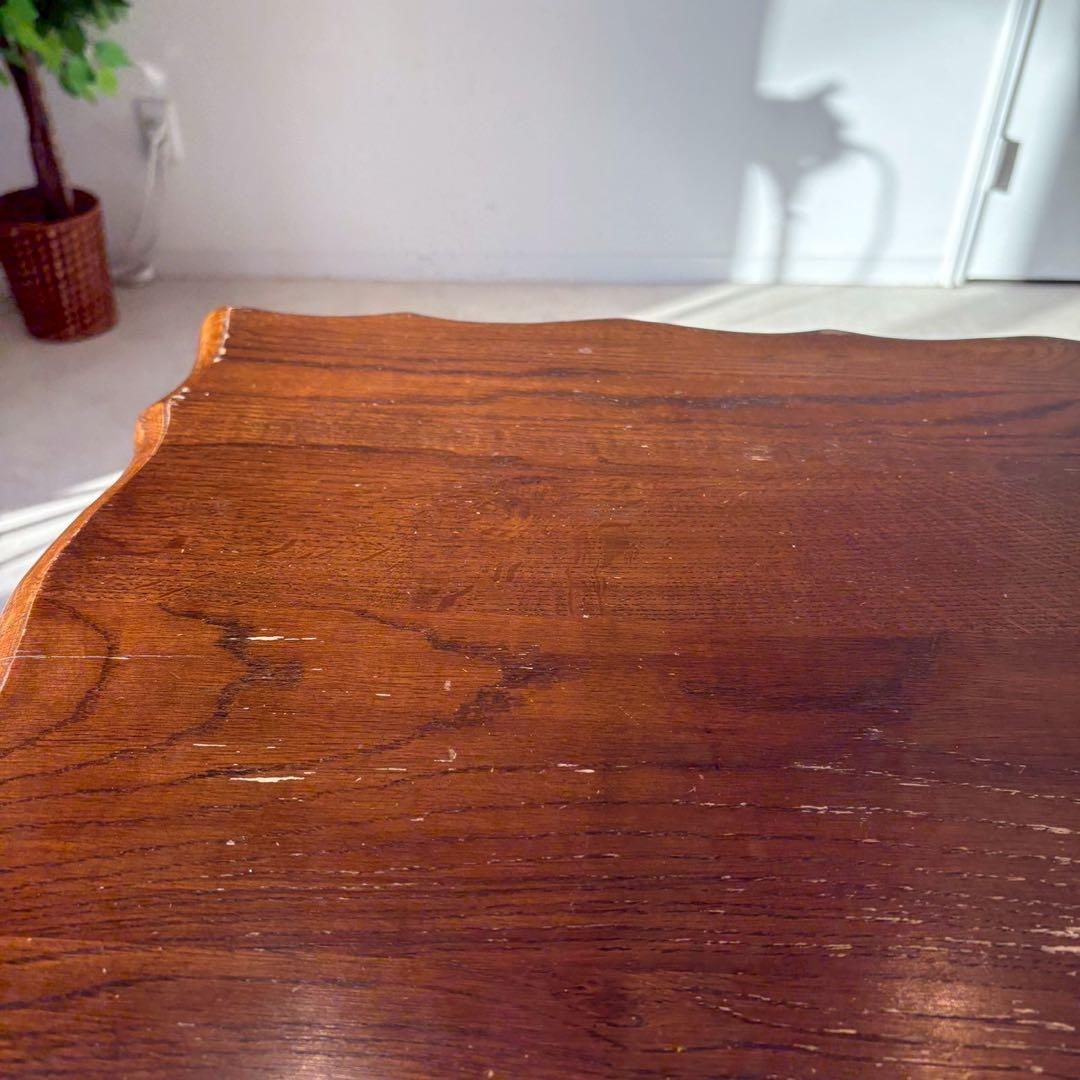 イギリス アンティーク ツイストレッグ サイドテーブル 店舗什器