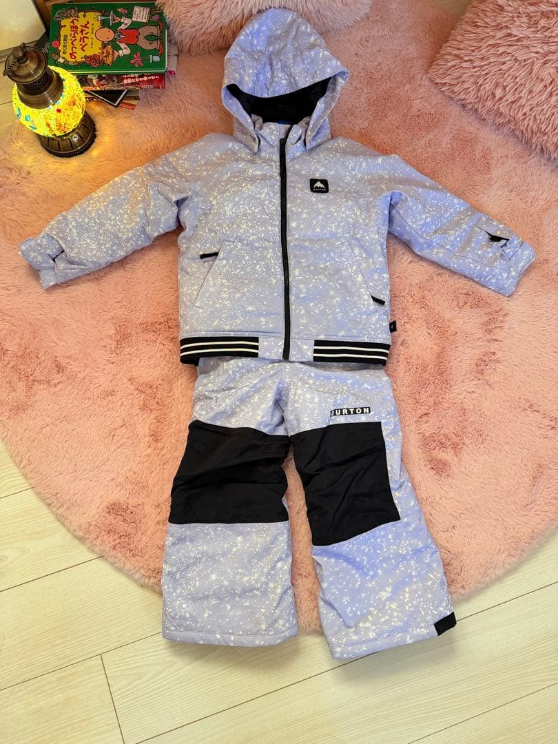 BURTON キッズ スキーウェア 上下セット 雪遊び スノボ 100-110 - メルカリ