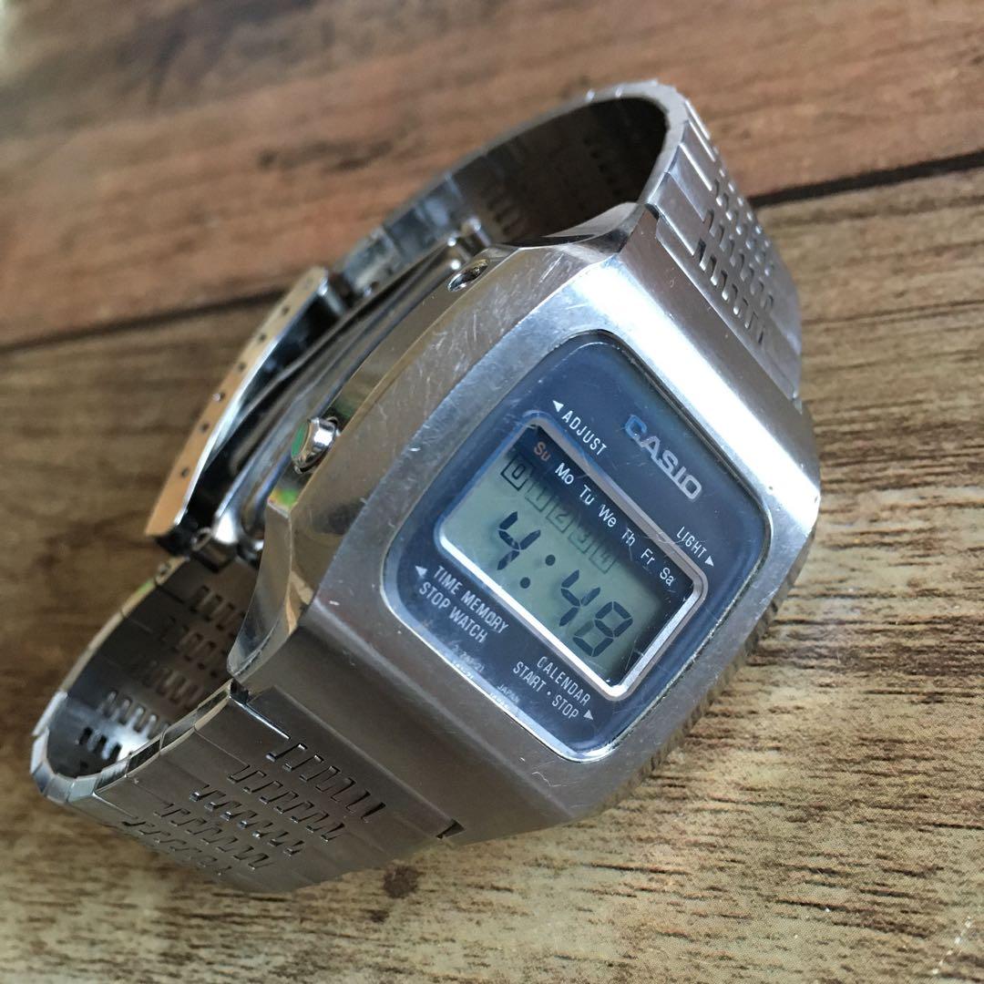 レア◇中古動品◇S-15◇カシオ カシオトロン 70年代オリジナル◇クロノ