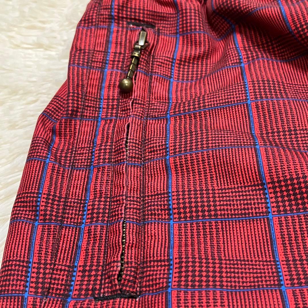 Supreme チェック柄 トラックパンツ ナイロンパンツ Mサイズ - メルカリ