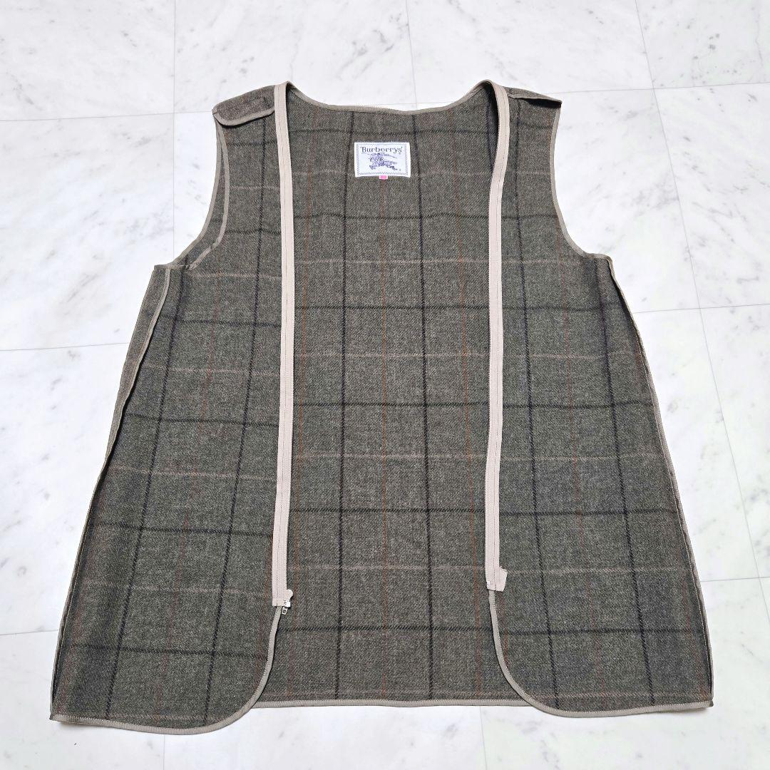 希少☆バーバリー プローサム白タグ 玉虫色 モッズコート ライナー