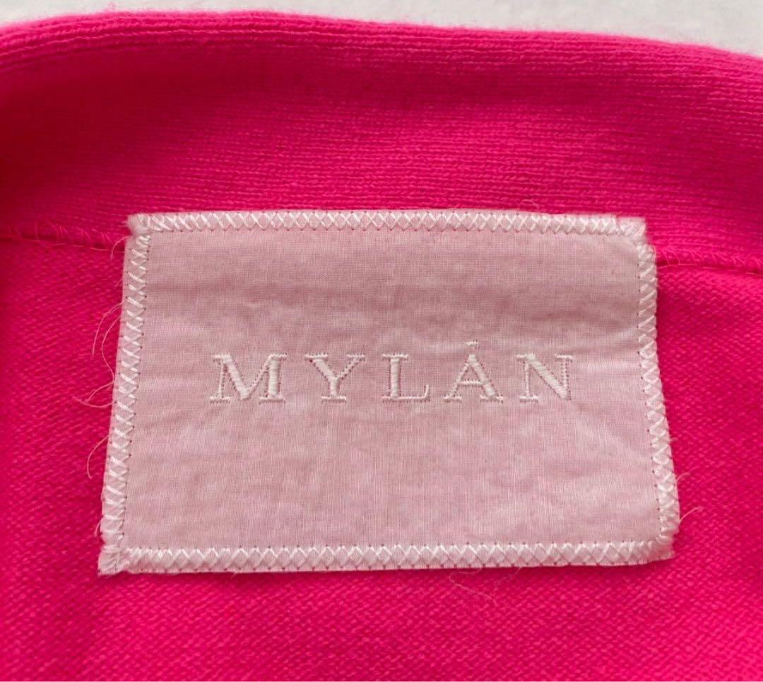 マイラン 最高級カシミヤニットワンピース ピンク 美脚効果抜群 お花見