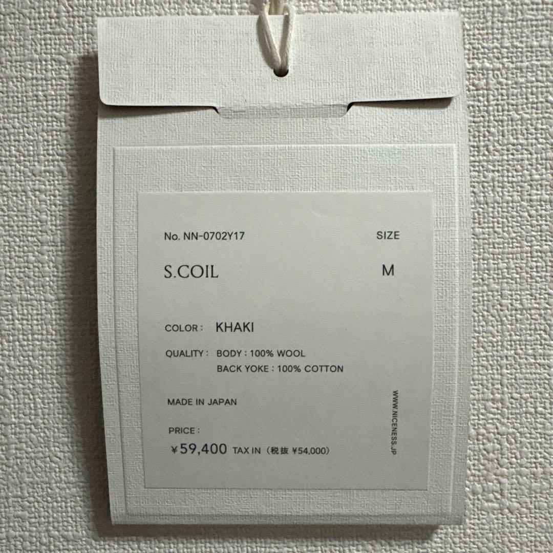 k*c様 NICENESS ナイスネス S.COIL KHAKI 26ss M - メルカリ