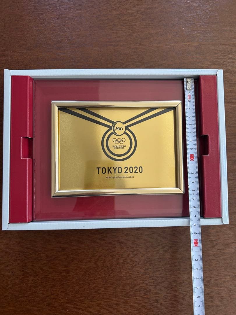 P&G 東京2020オリンピック 開催記念 純金プレート 3グラム - メルカリ