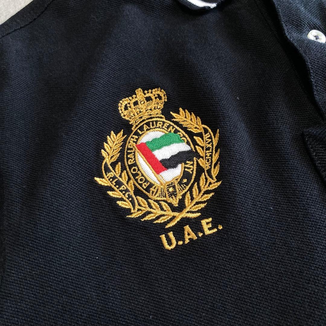 ポロラルフローレン 鹿の子 半袖ポロシャツ ドバイ ビッグポニー 金