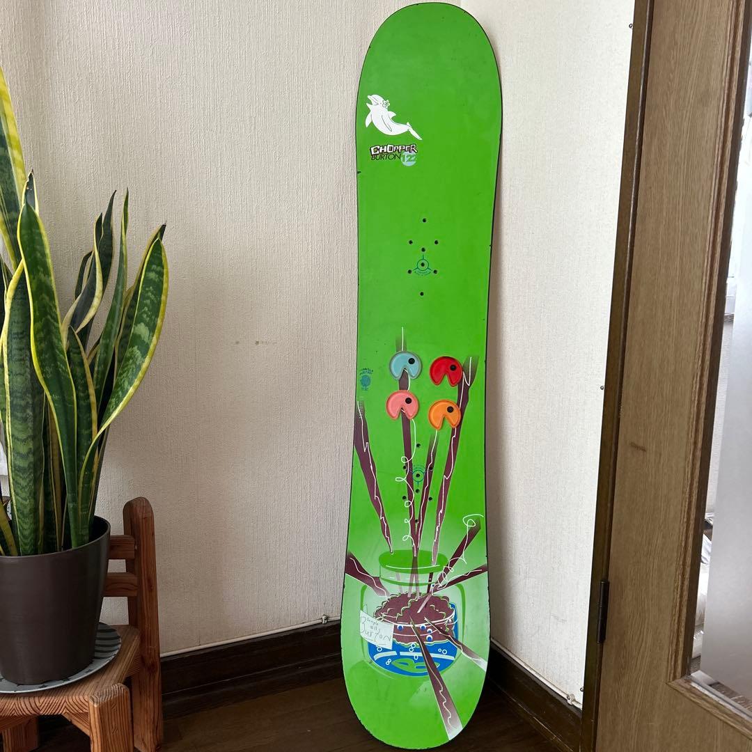 Burton Chopper 122 スノーボード グリーン - メルカリ