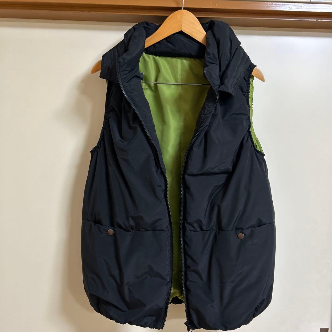 新品未使用 高木ミンク】ブルーフォックスダウンベスト フリーサイズ