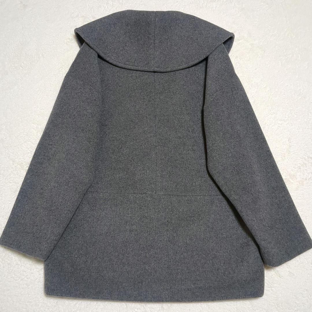 極美品✨アンクレイヴ 撥水プルーフメルトン ビッグカラーコート オン