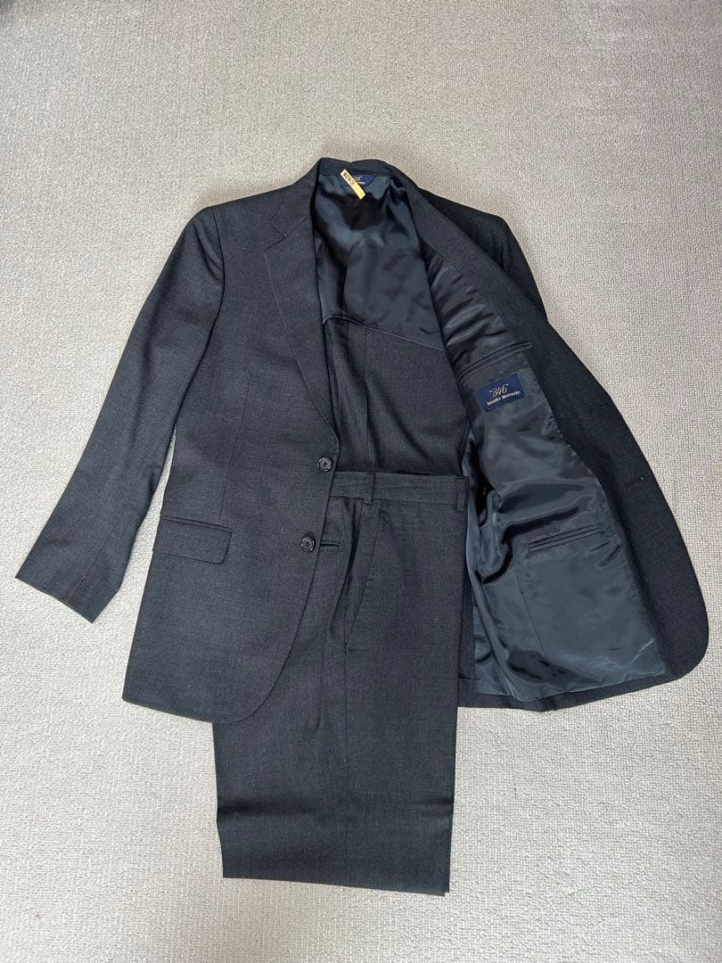 ブルックスブラザーズ 2着セット ビジネススーツ ネイビー・グレー