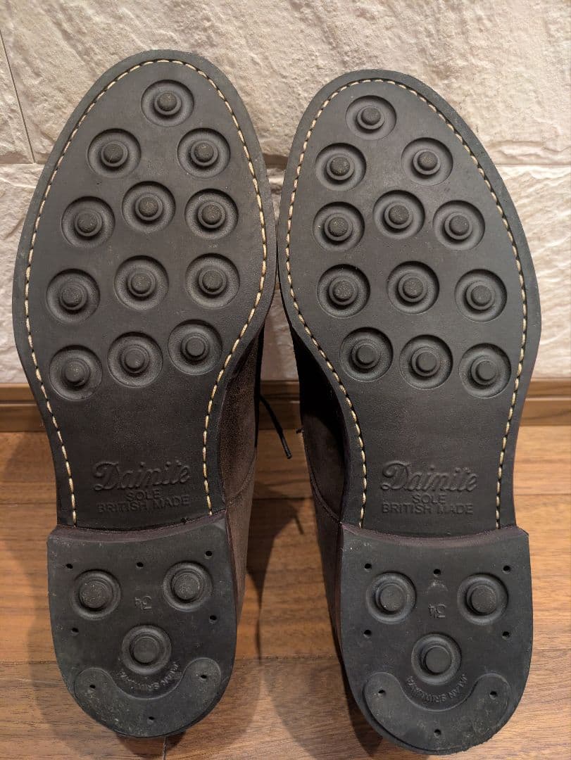 本日限定セール】ジャランスリウァヤ スエード Uチップ グリーン