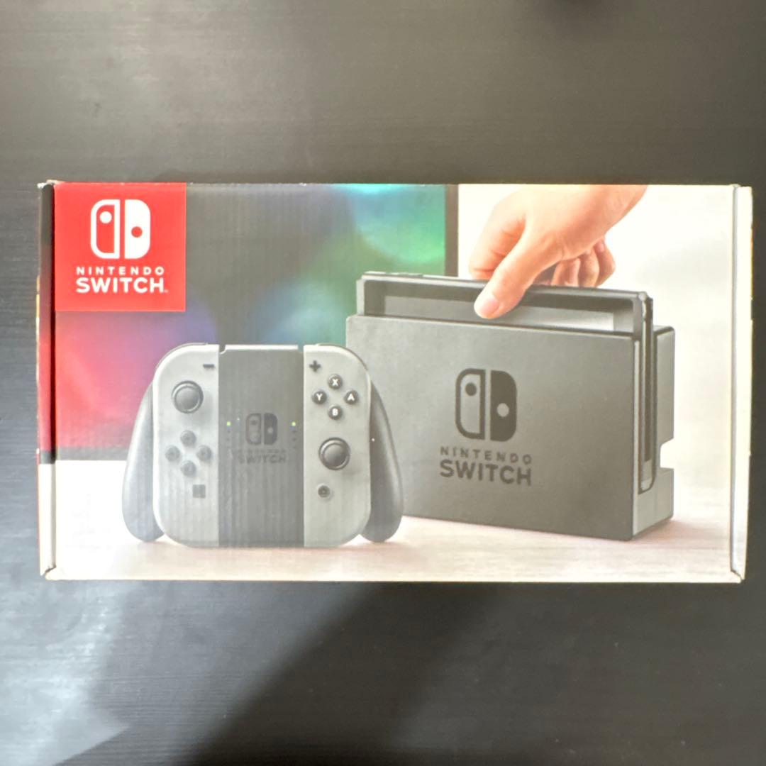 Switch 本体 最初期モデル グレー 付属品有 - メルカリ